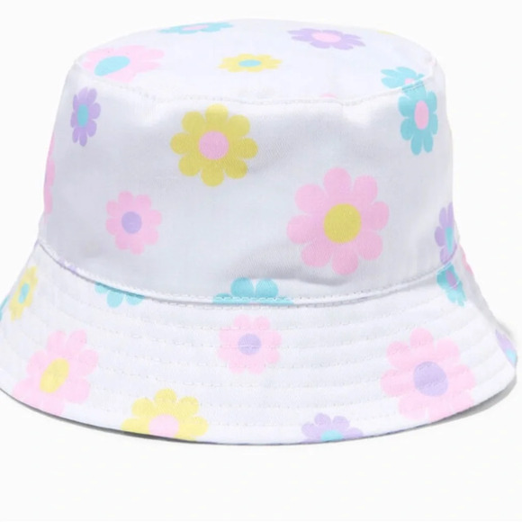 Claire's Other - Claire's Rainbow Daisy Bucket Hat